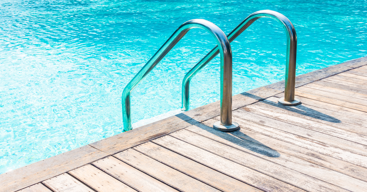 vazamento em piscina de vinil